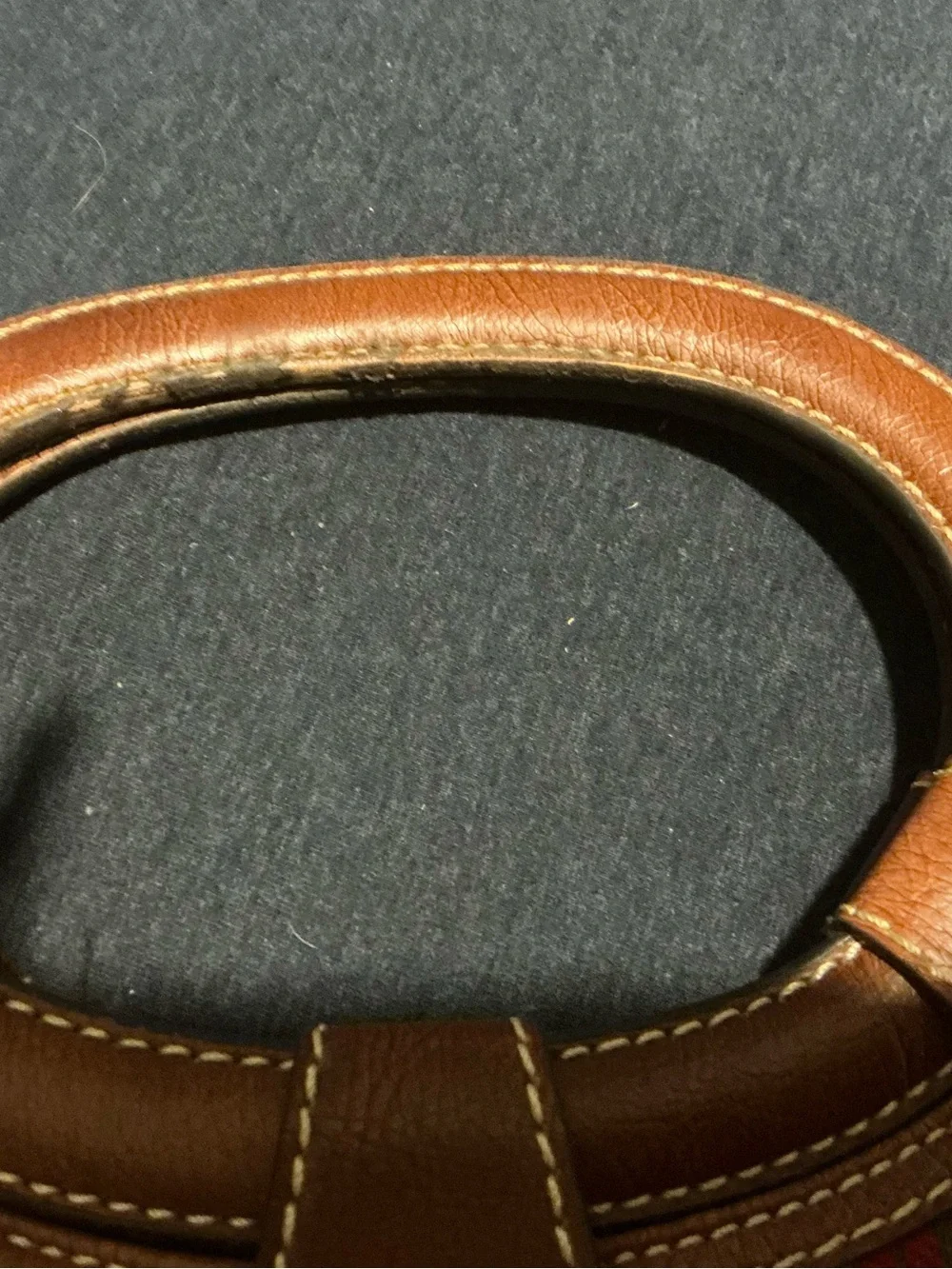 Vintage fossil structured striped